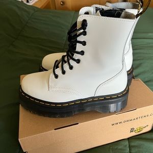 I’m selling a pair of Doc Martin boots because they’re too big for me